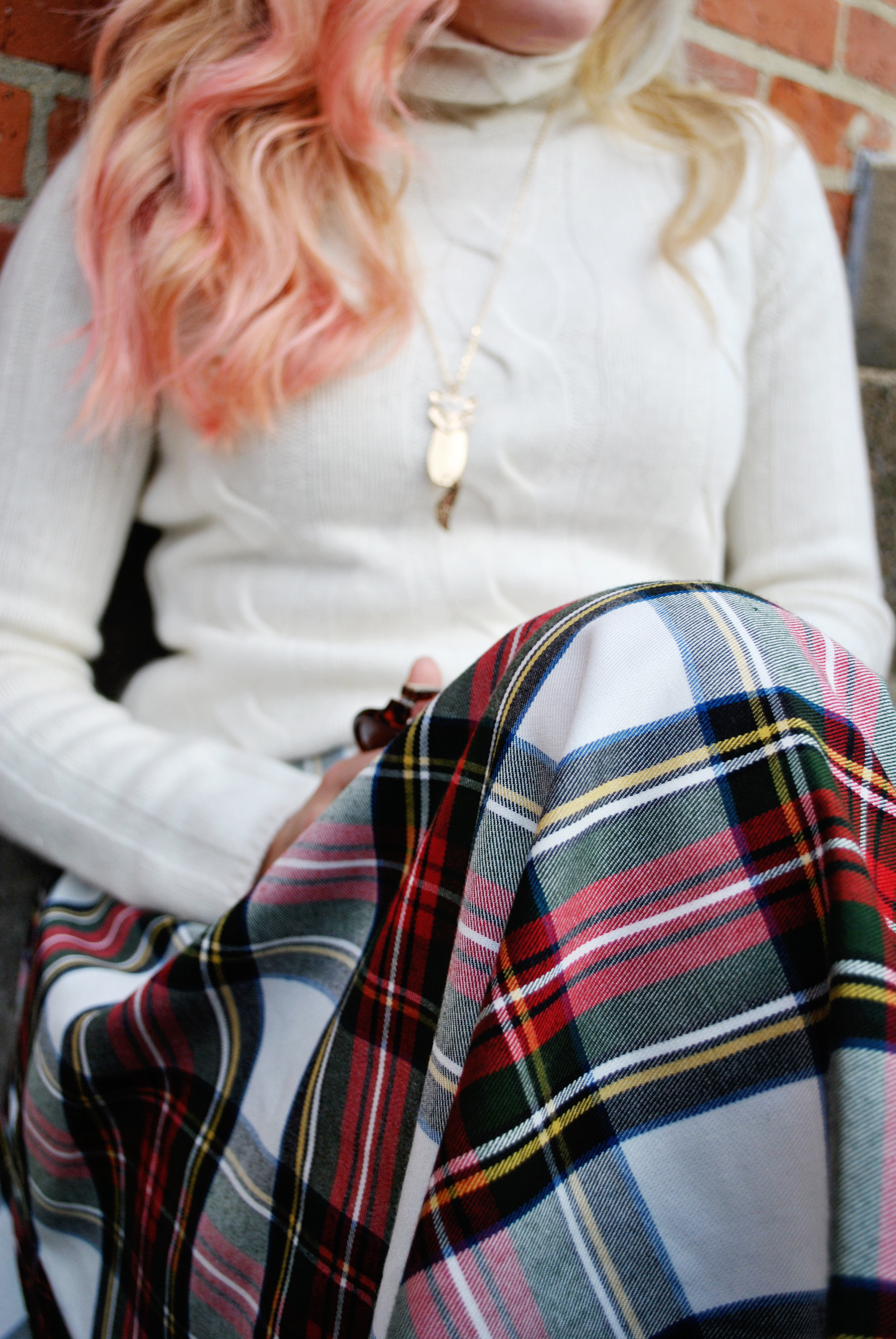 thoughtfulwish | tartan // preppy outfit // fall outfit // j.mclaughlin // boston // meredith wish