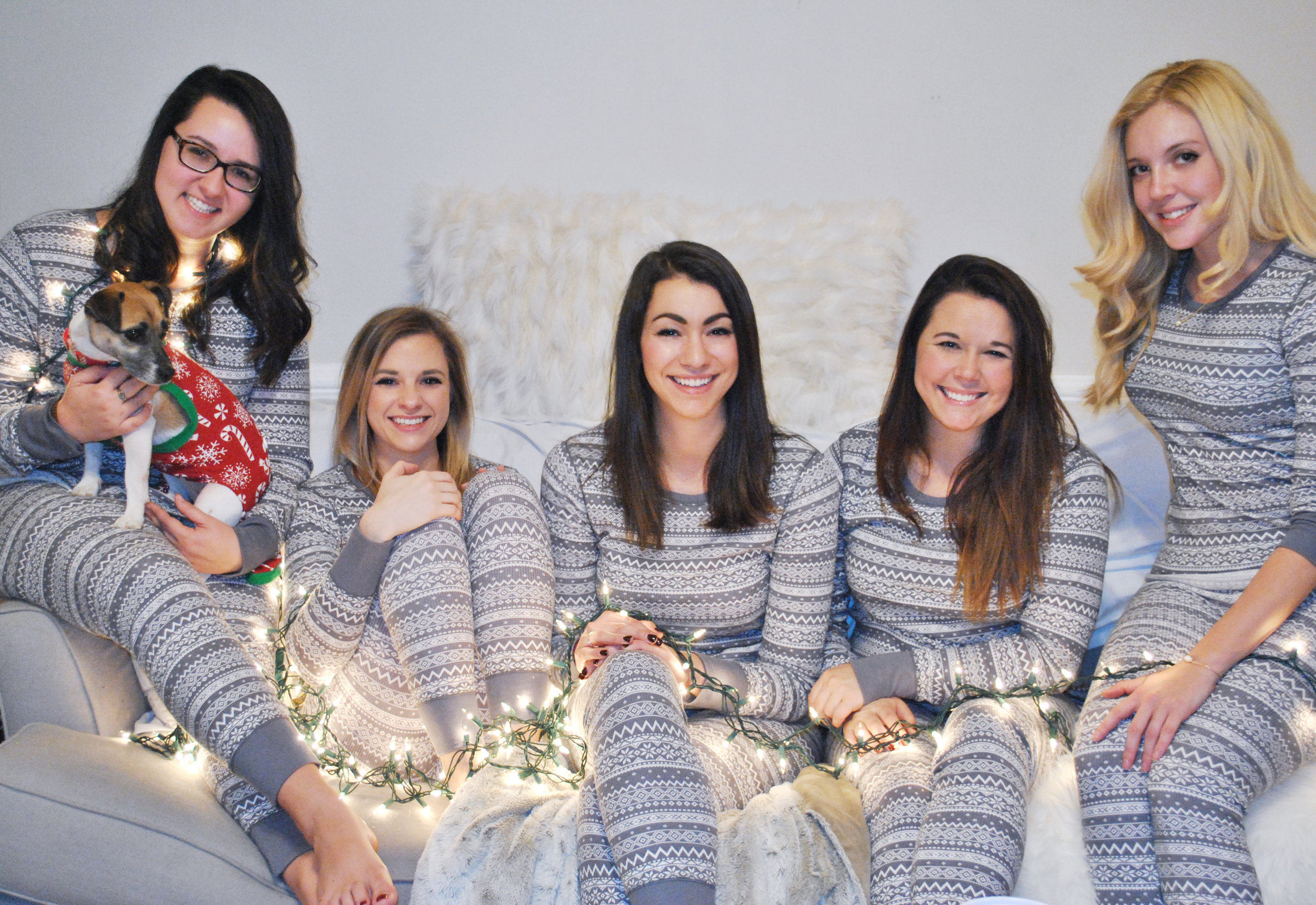 Thoughtfulwish | pajama party, squad goals, old navy, victoria secret, kate spade, fair isle, fair isle pajams, southie