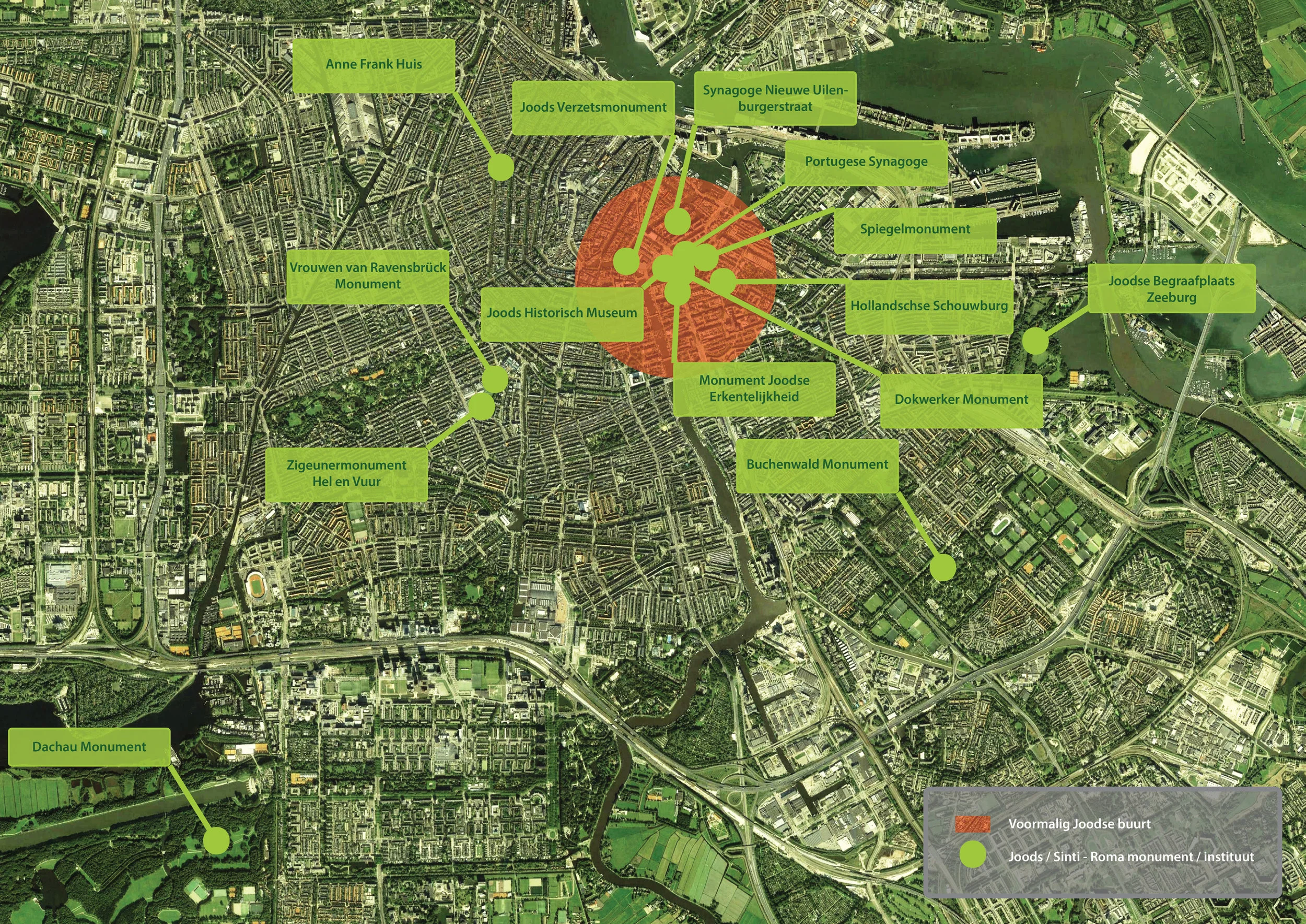 Onderzoek naar vijftien locaties voor het Holocaust Namenmonument