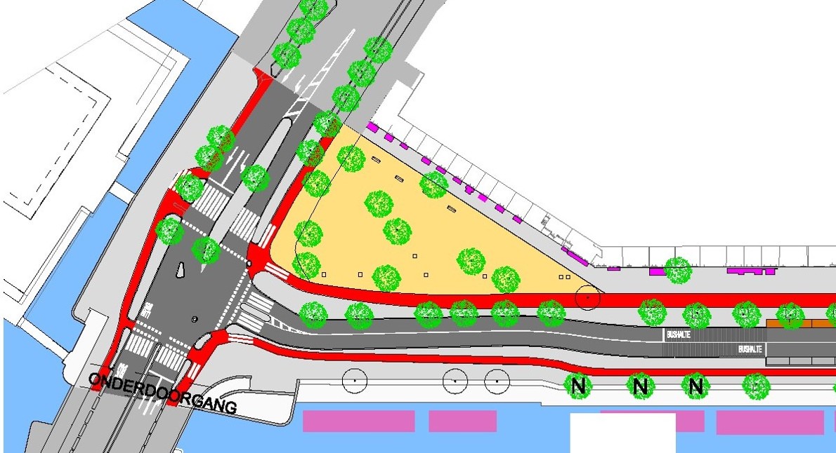 Buurtplan Kattenburgerplein/Eilandenboulevard (variant 1)