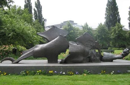Monument Kunstenaarsverzet/Gerrit vd Veen Pl.. Westermanplantsoen