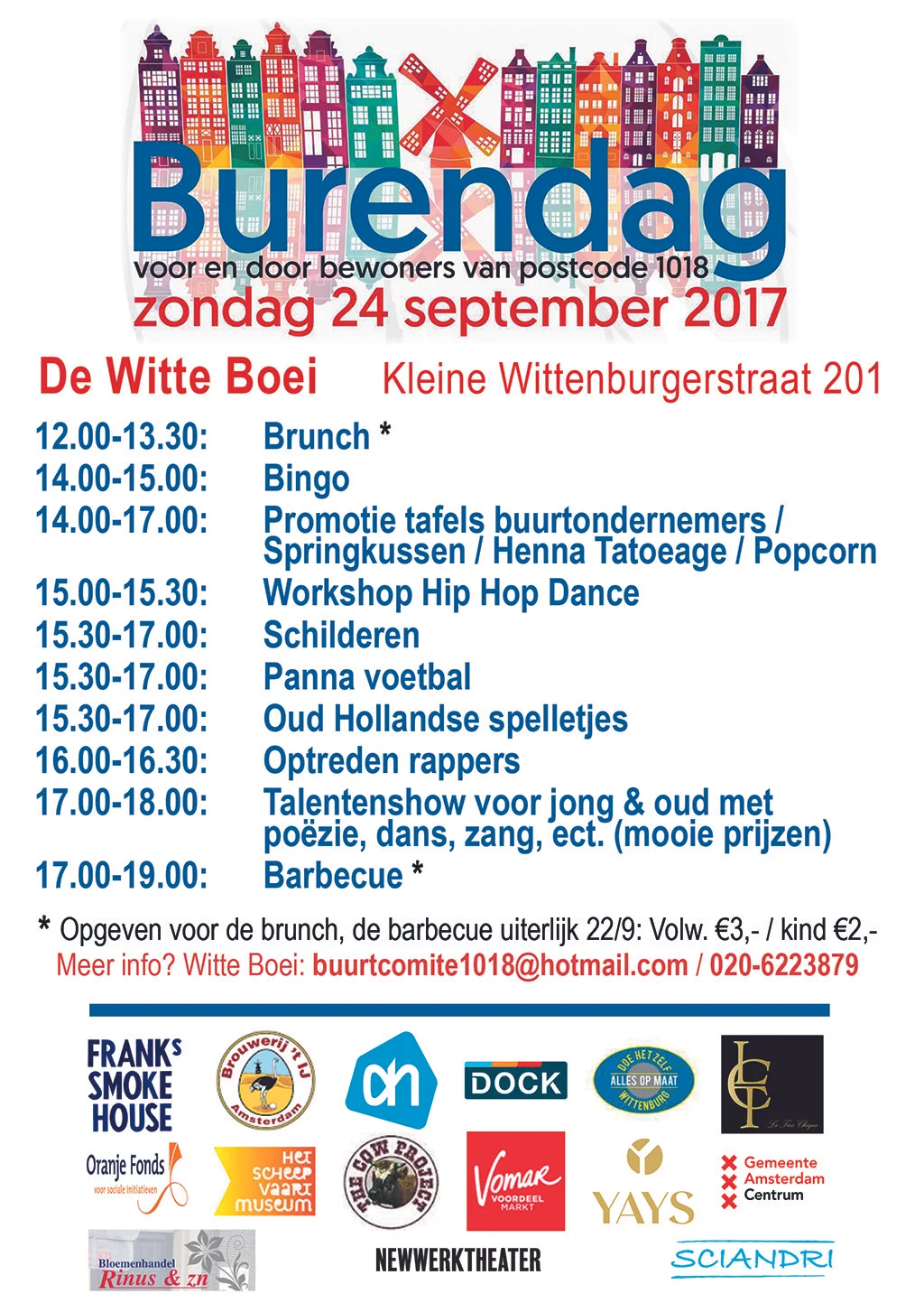 Burendag zondag 24 september vanaf 12:00 uur