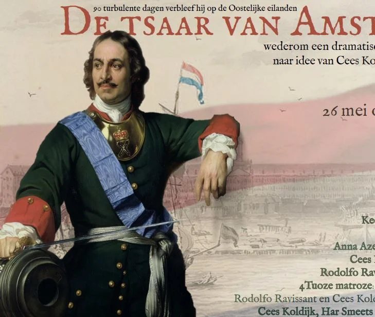 26 mei 16:30 en 20:30 uur De Tsaar van Amsterdam, muzikaal theater in de Oosterkerk