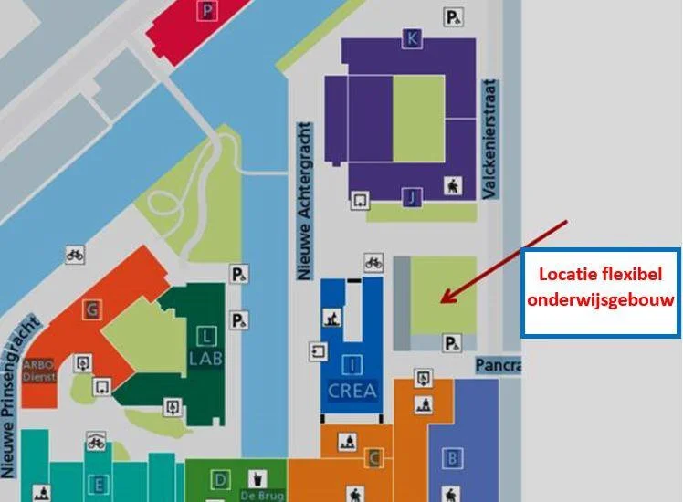 18 juni 19:30 - 21:00 u informatiebijeenkomst UvA over nieuwe onderwijsgebouw op plantsoen Roeterseiland
