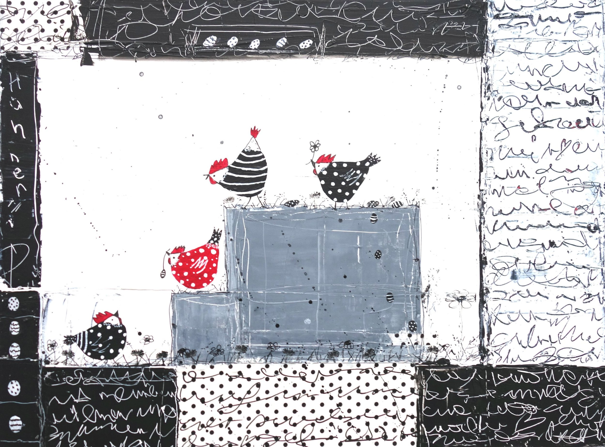  Leinwand Mischtechnik 40 × 30 cm CHF 320.— 