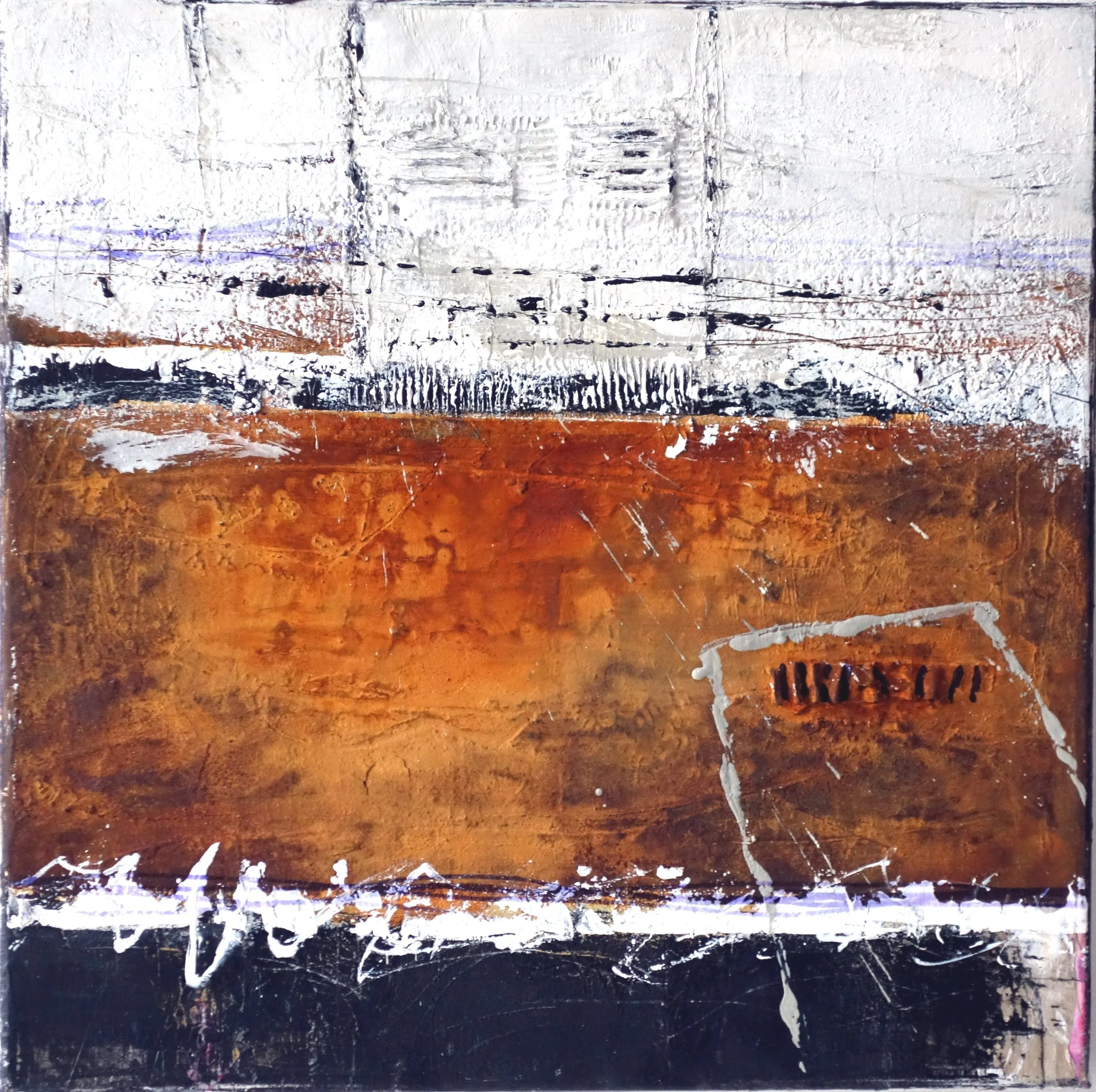  Acryl und Mischtechnik 40 × 40 cm CHF 450.— 