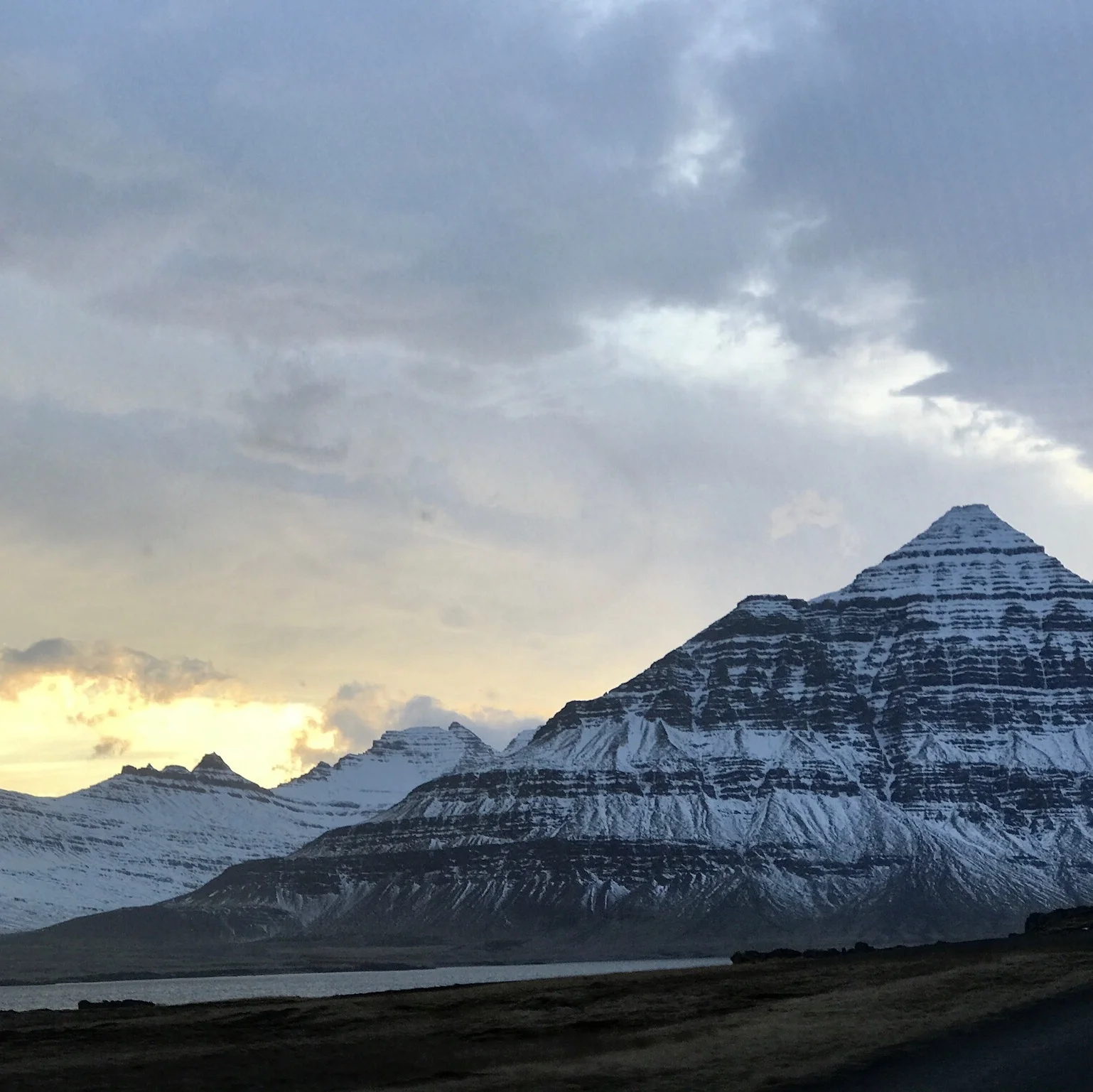 Winter on the Ring Road from Akureyri to Höfn