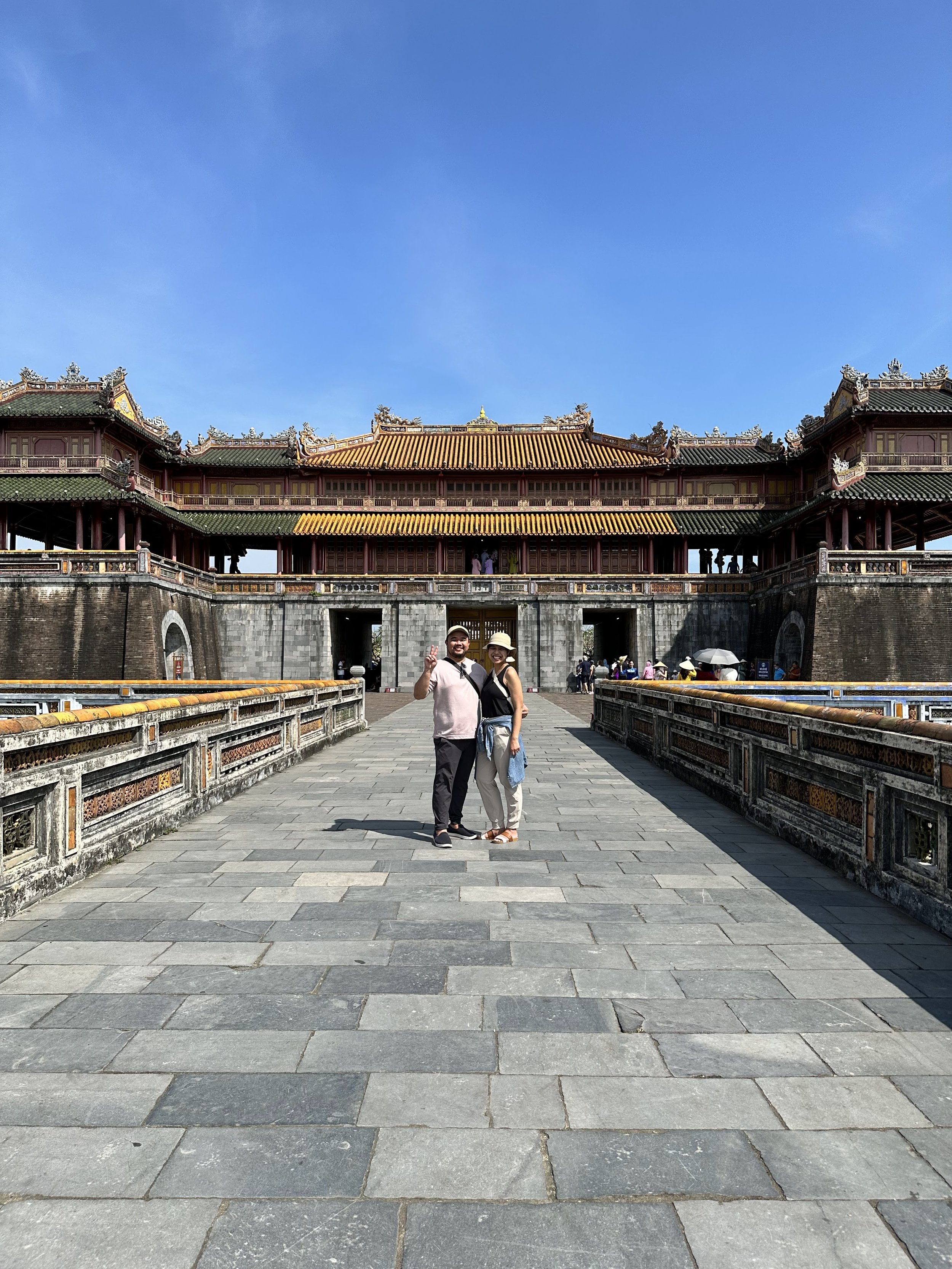  Entrance of the Imperial Palace at Huế. 