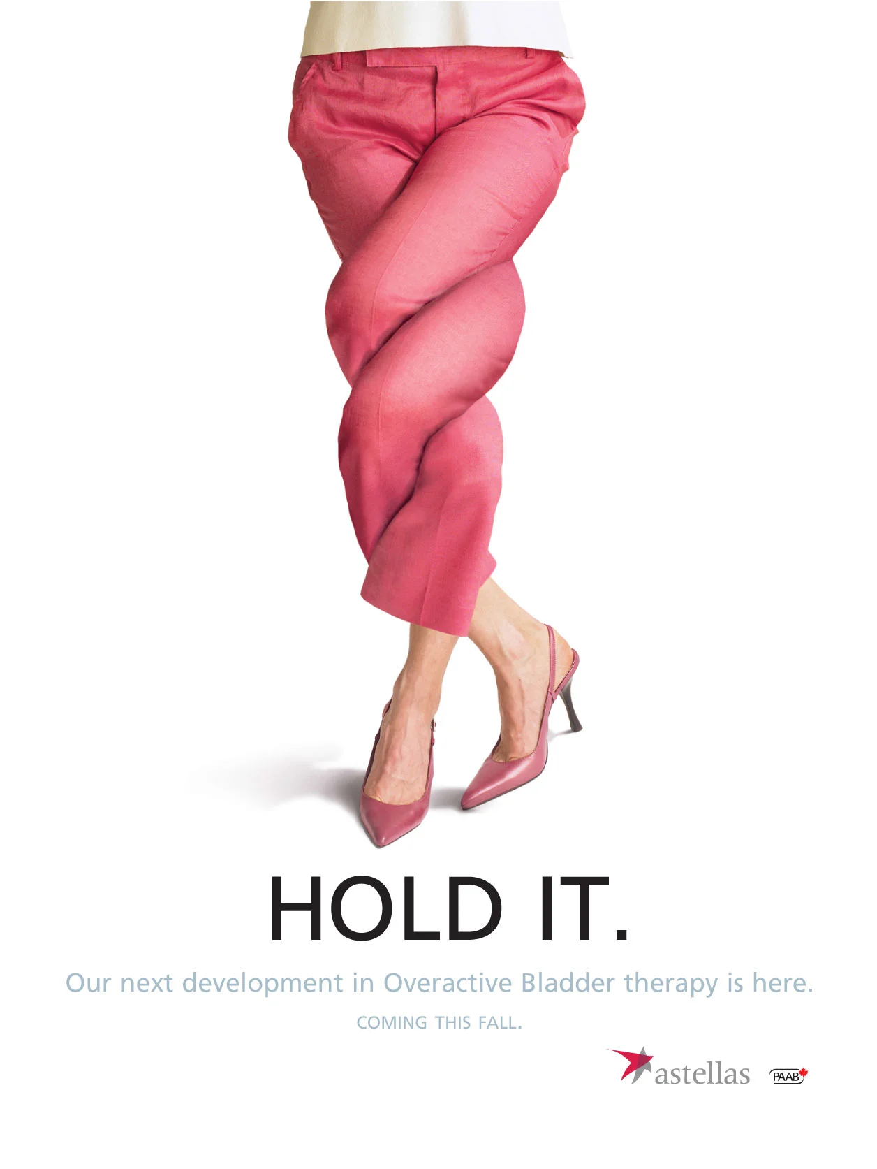 "Hold it". OAB.