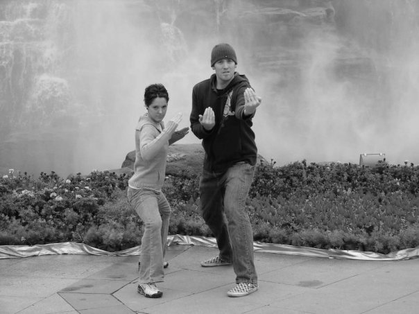 Mande and I in Xi'an China.