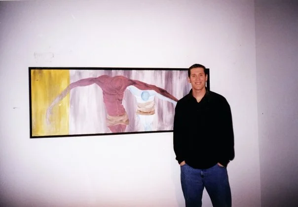 My Senior Art Show at Azusa Pacific University Circa 1999 the last time I was in school!