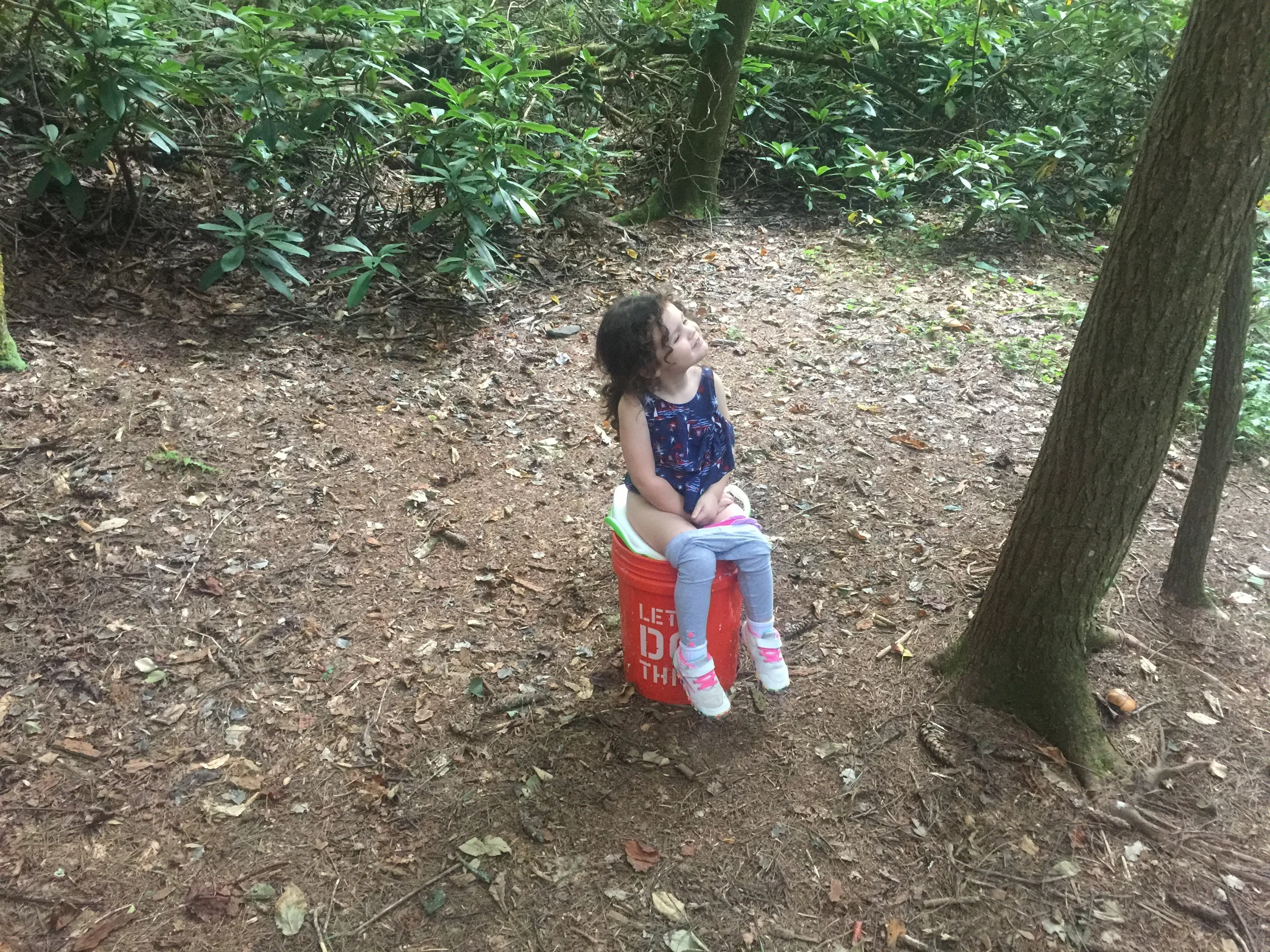 Toddler Camping Hack