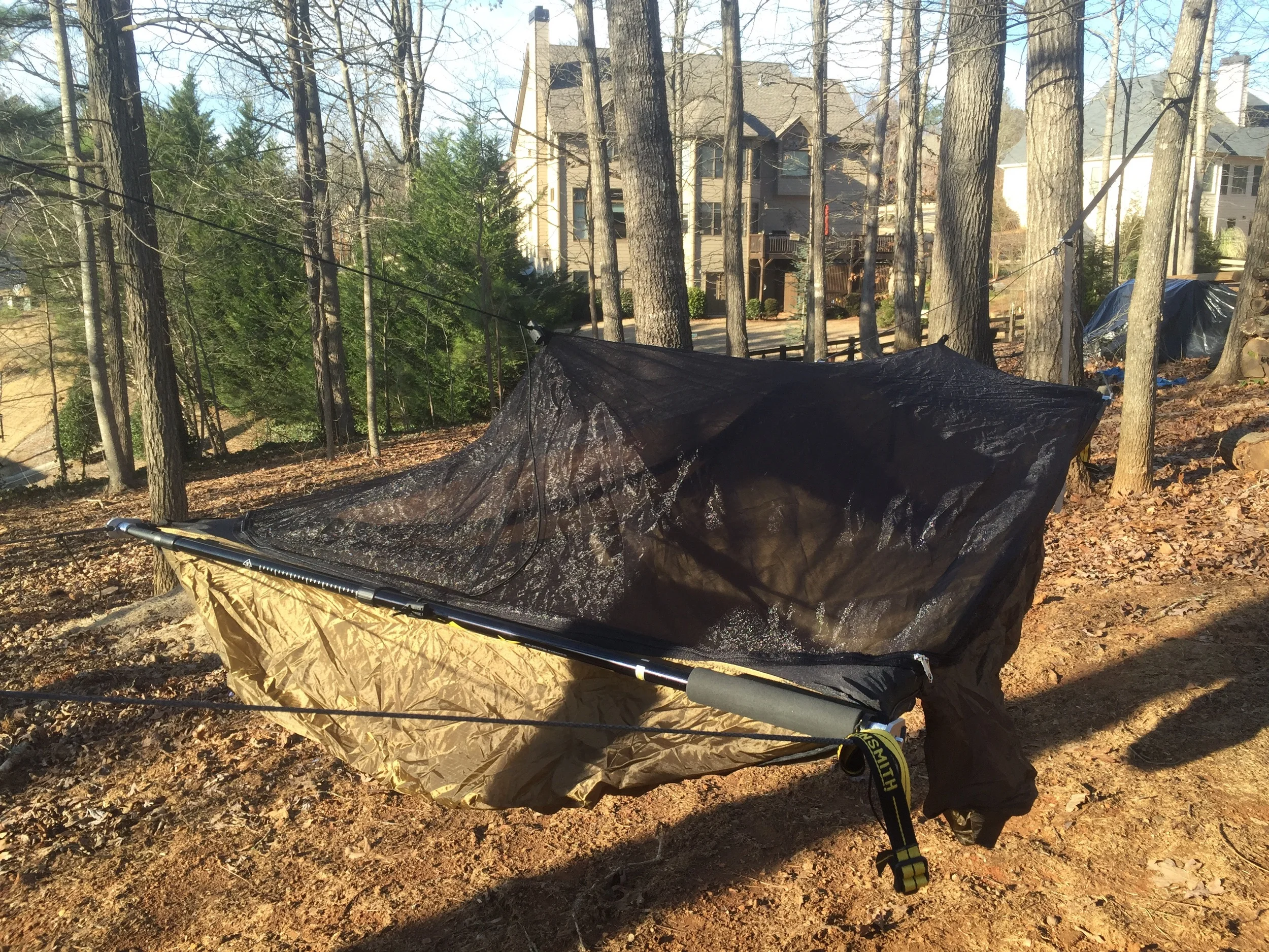 Using Trekking Poles For Your Bridge Hammock