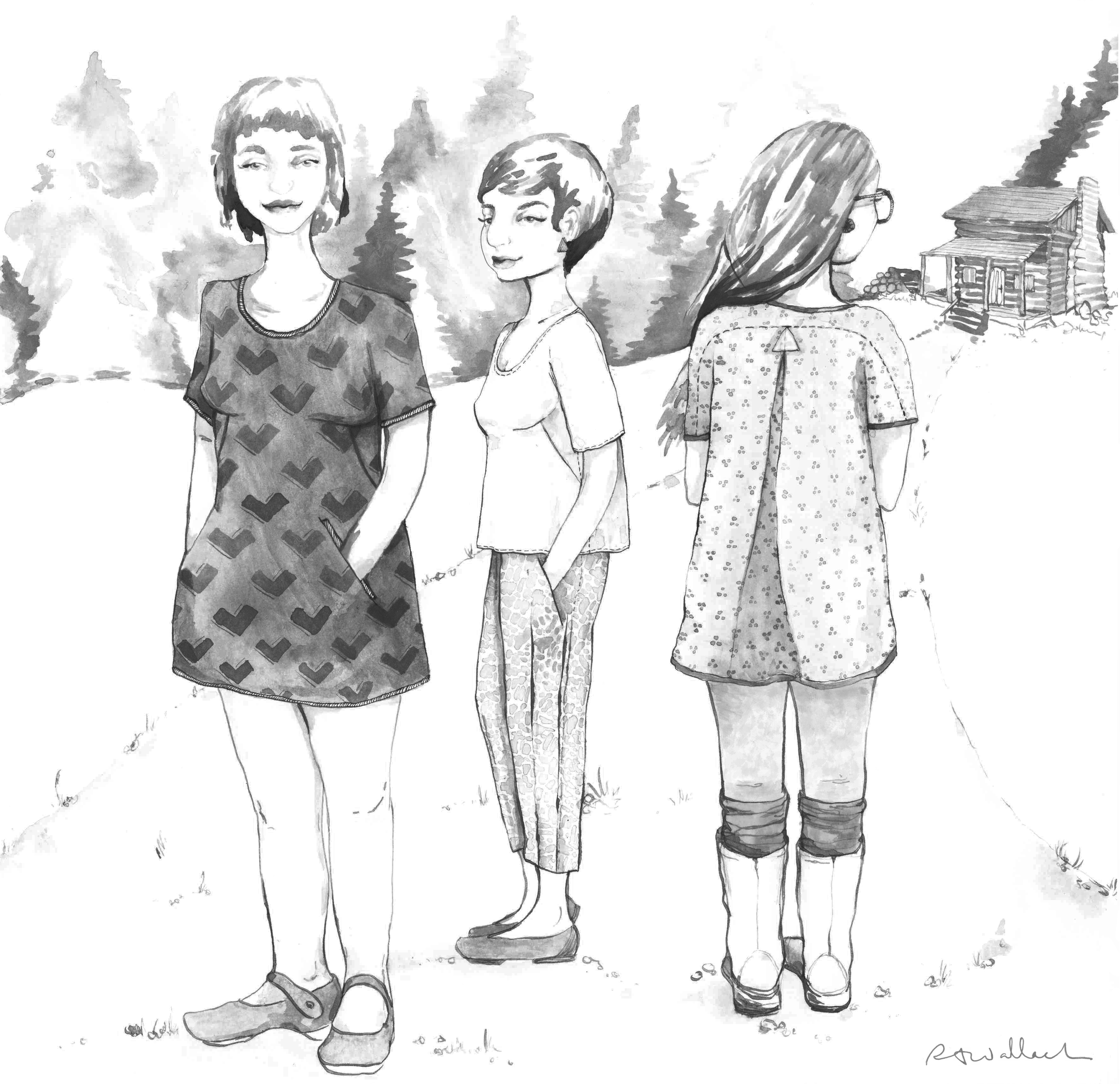 The cover art for Cabin, pre-envelope.