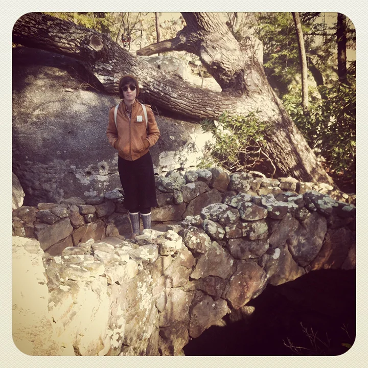 Here's the hat at Rock City, Chattanooga TN.