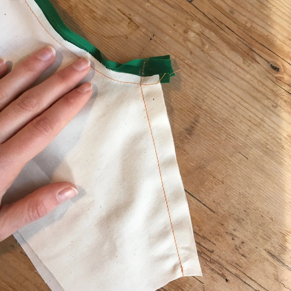 Tutorial Bias Facings and Bindings — Blueprints For Sewing