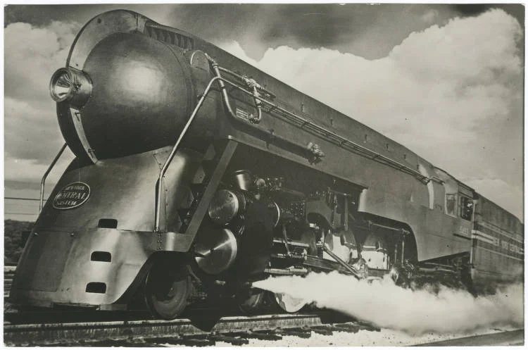 A streamline locamotive from 1938