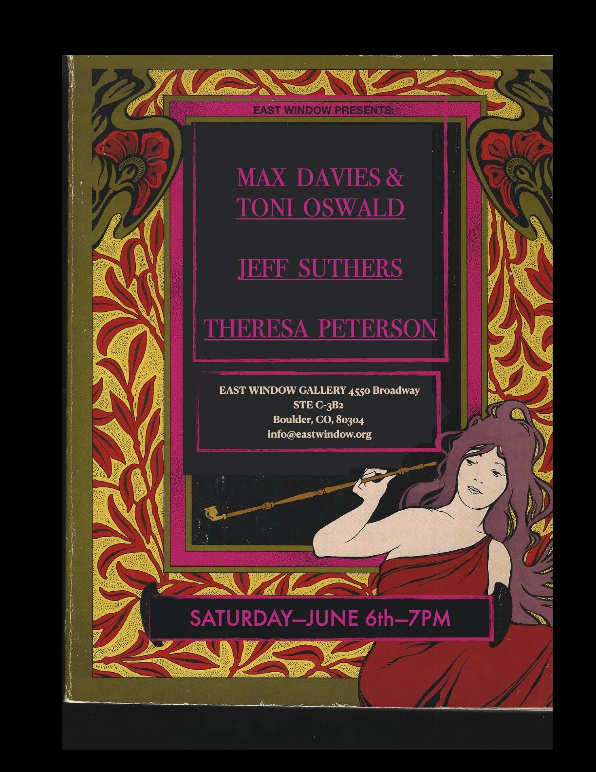 Jeff Suthers with Max Davies &amp; Toni Oswald - East Window Gallery, Boulder