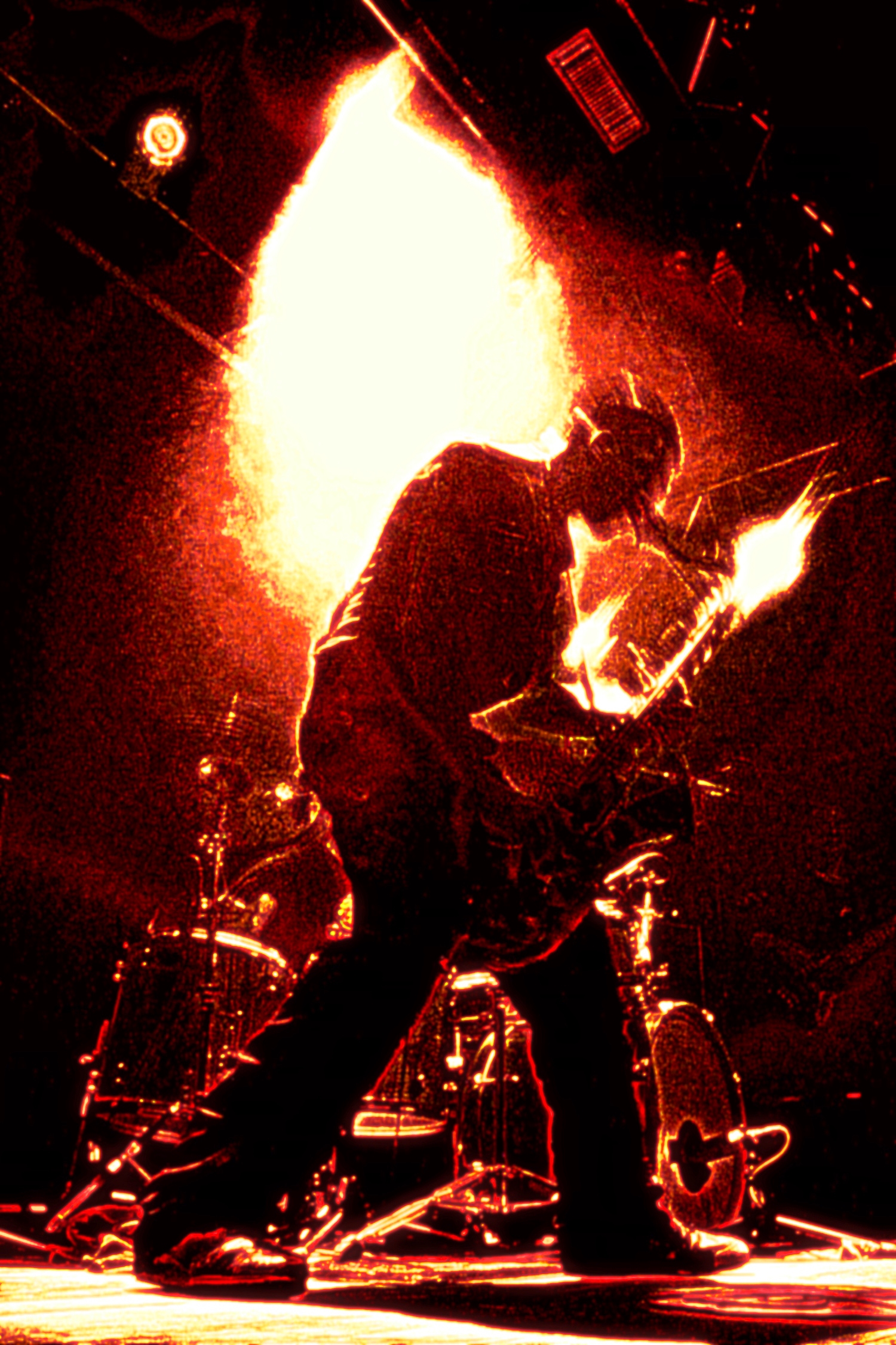 burnt out sax player, 2013