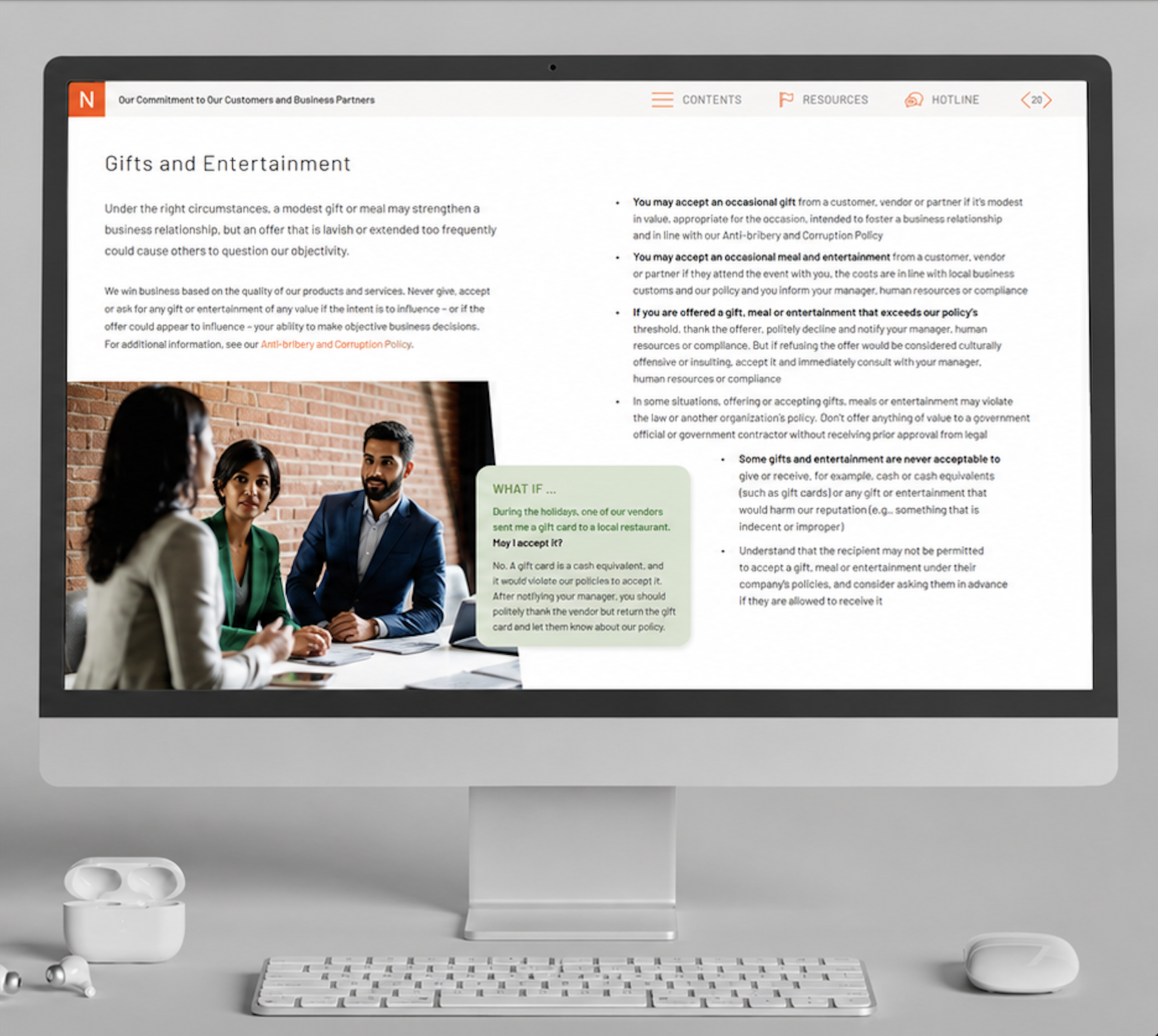 NAVEX Code of Conduct