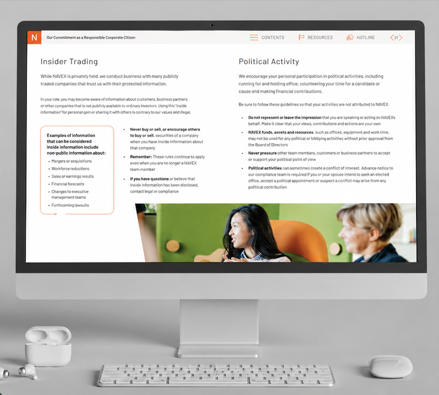 NAVEX Code of Conduct