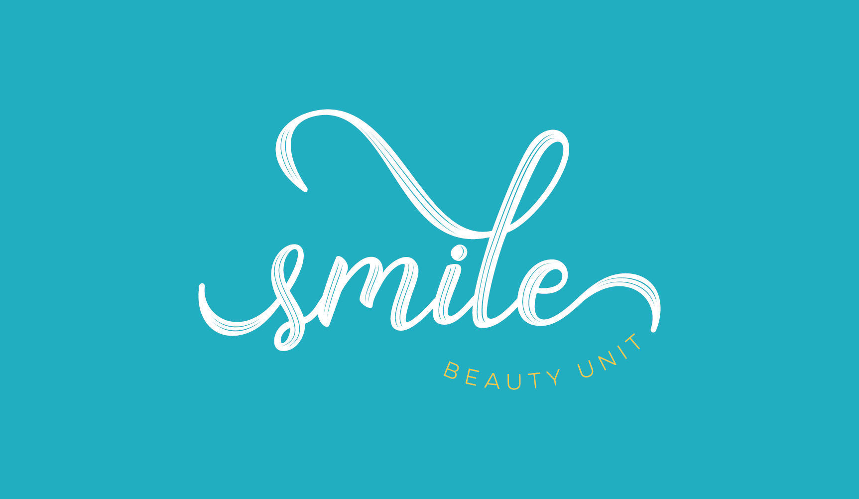 SMILE Beauty Unit Logo and Visual Branding by AllieMarie Design