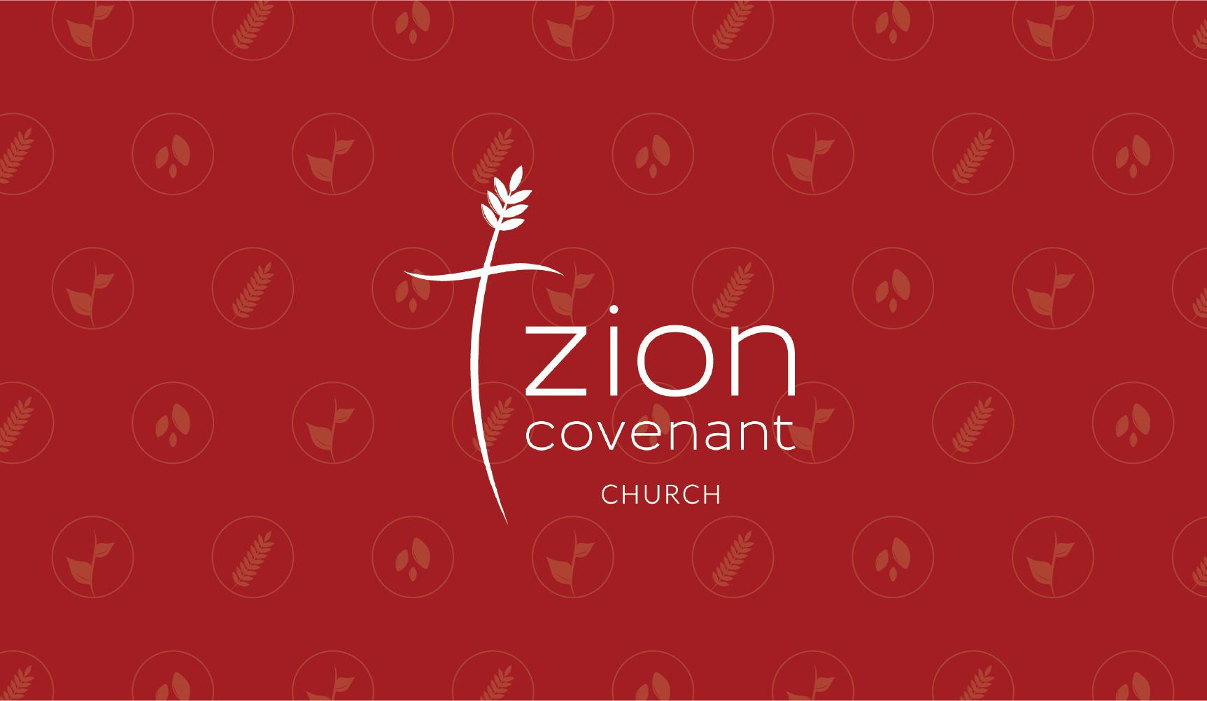 Zion Covenant Church Logo and Branding Design by AllieMarie Design