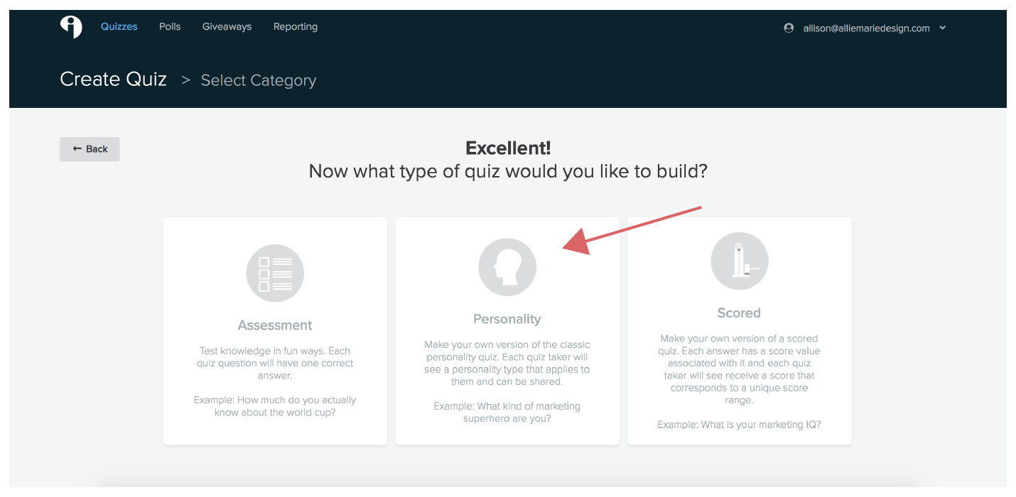 How to Create a Personality Quiz to Attract New Clients + Customers —  AllieMarie Design