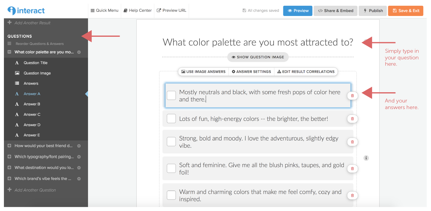 How to Create a Personality Quiz to Attract New Clients + Customers —  AllieMarie Design