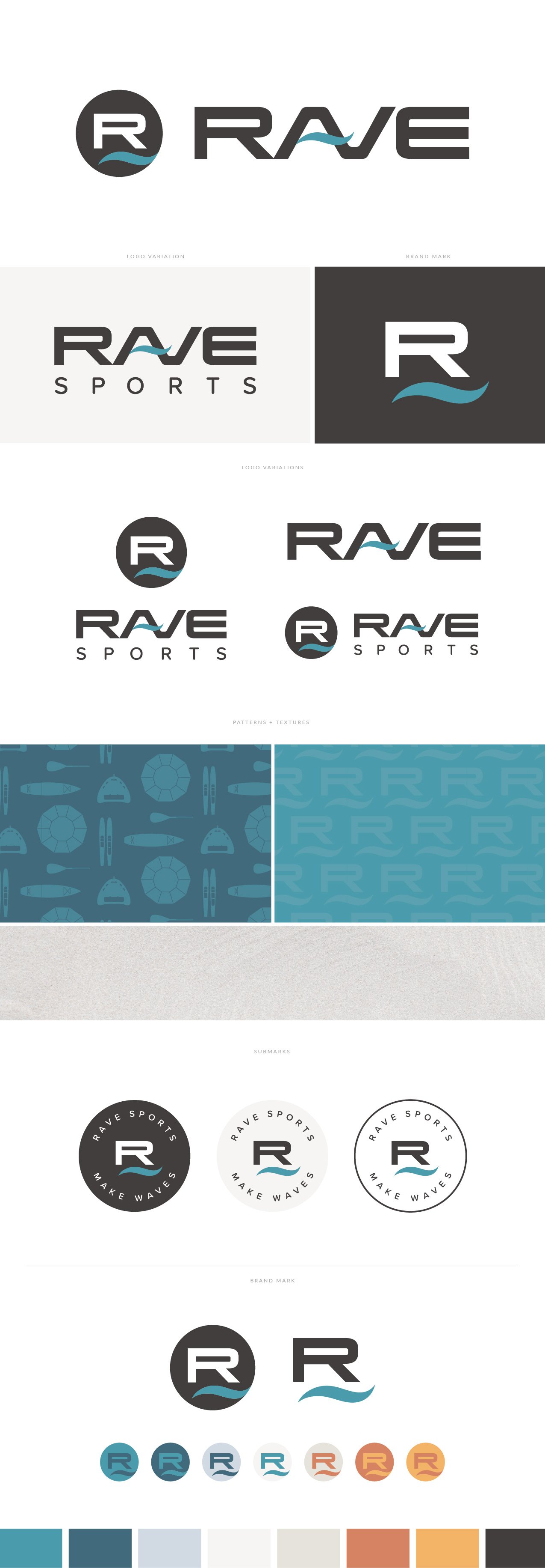 RAVE Sports Rebrand Case Study — AllieMarie Design