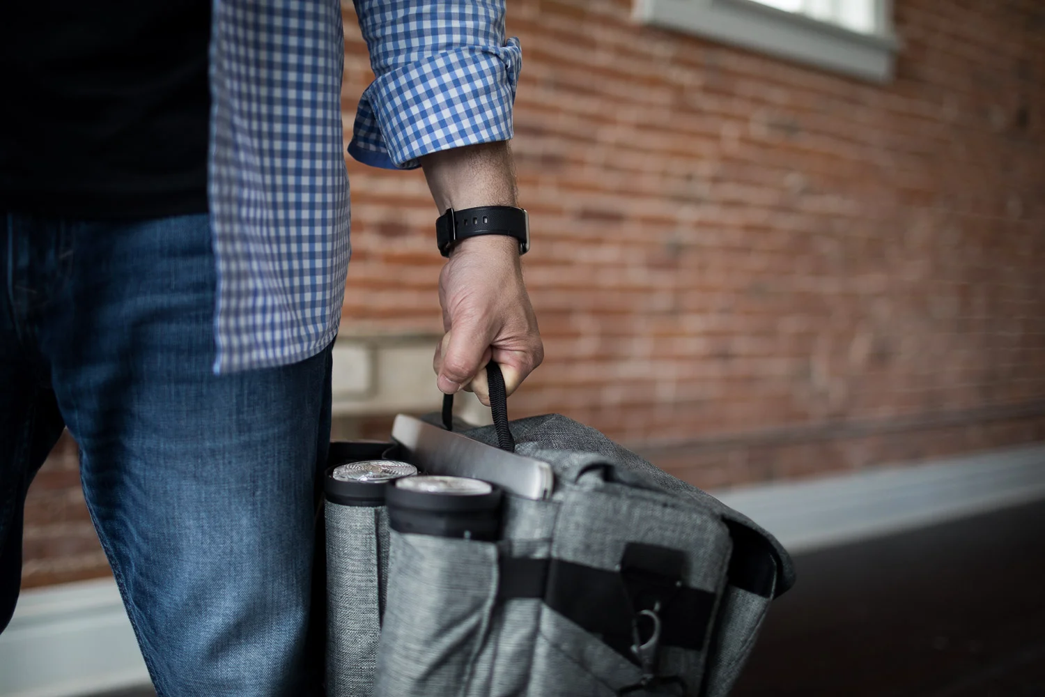NEW // bug out bag carry handle.