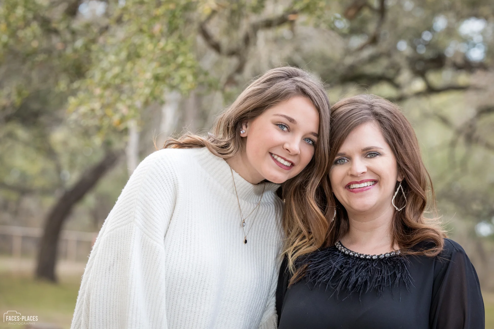 Mother and daughter moments.