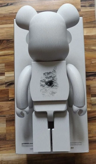 daniel arsham bearbrick