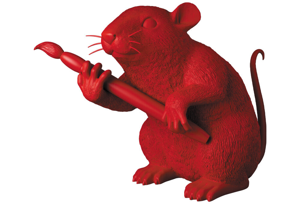 LOVE RAT (RED) - BANKSY — DOPE! Gallery