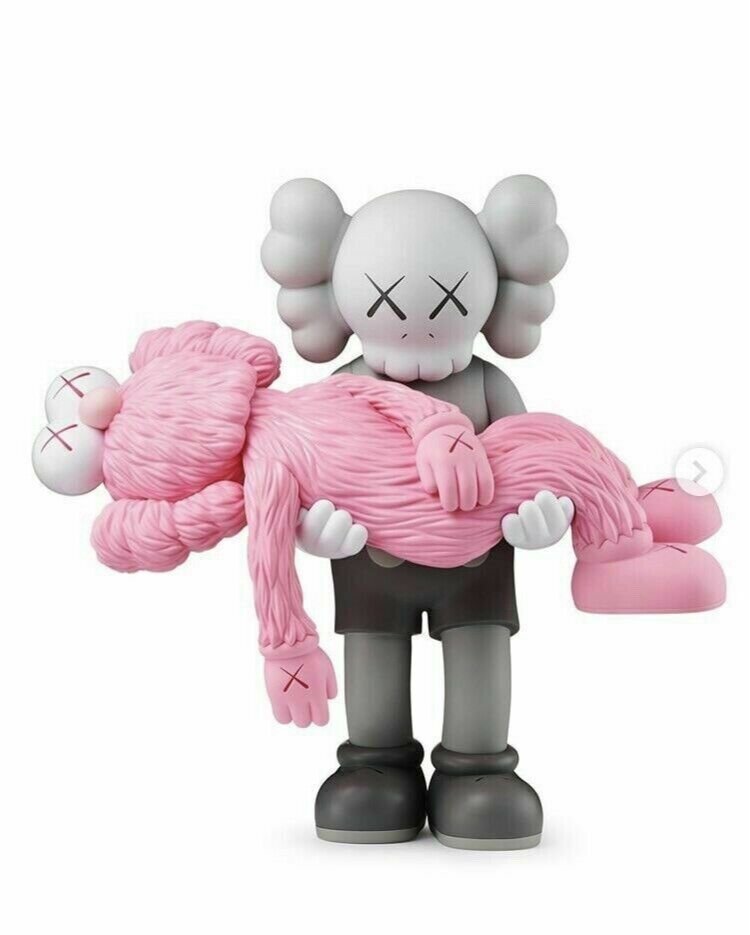 GONE COMPANION GREY AND BFF PINK - KAWS — DOPE! Gallery