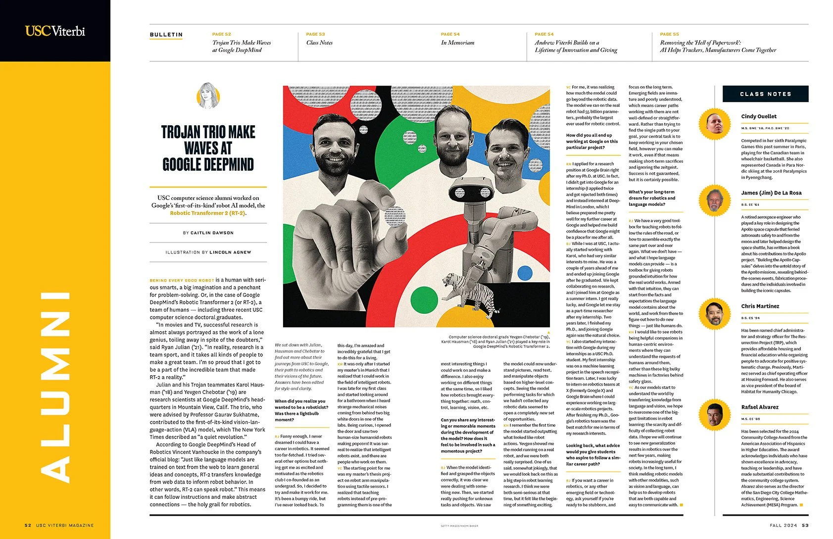 Trojan Trio Make Waves at Google DeepMind