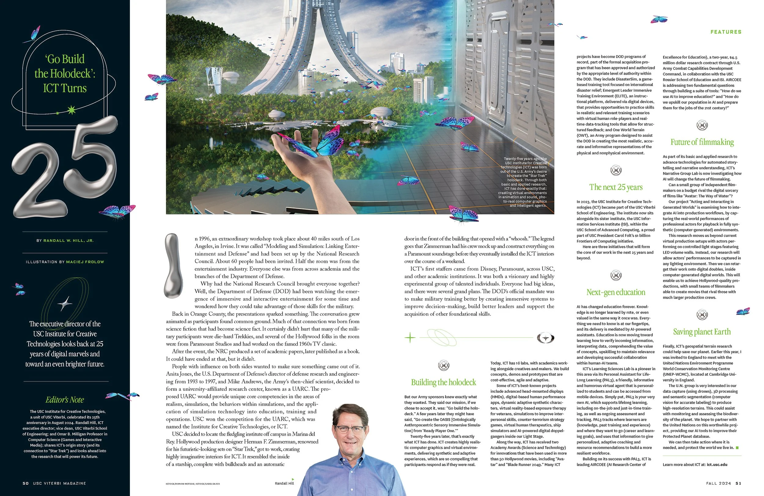 ‘Go Build the Holodeck’: ICT Turns 25