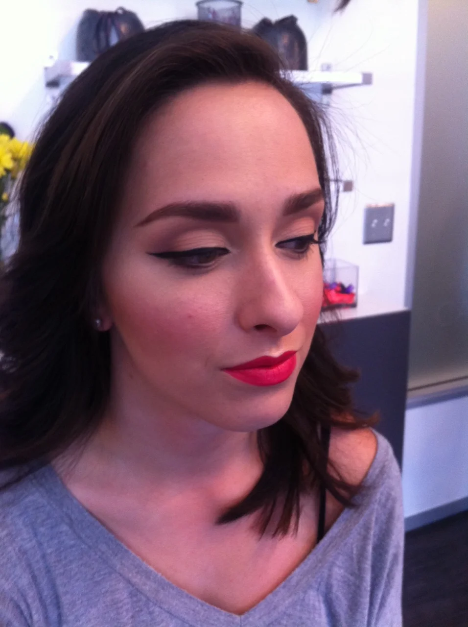 Makeup on Abby for my Glamsquad Audition