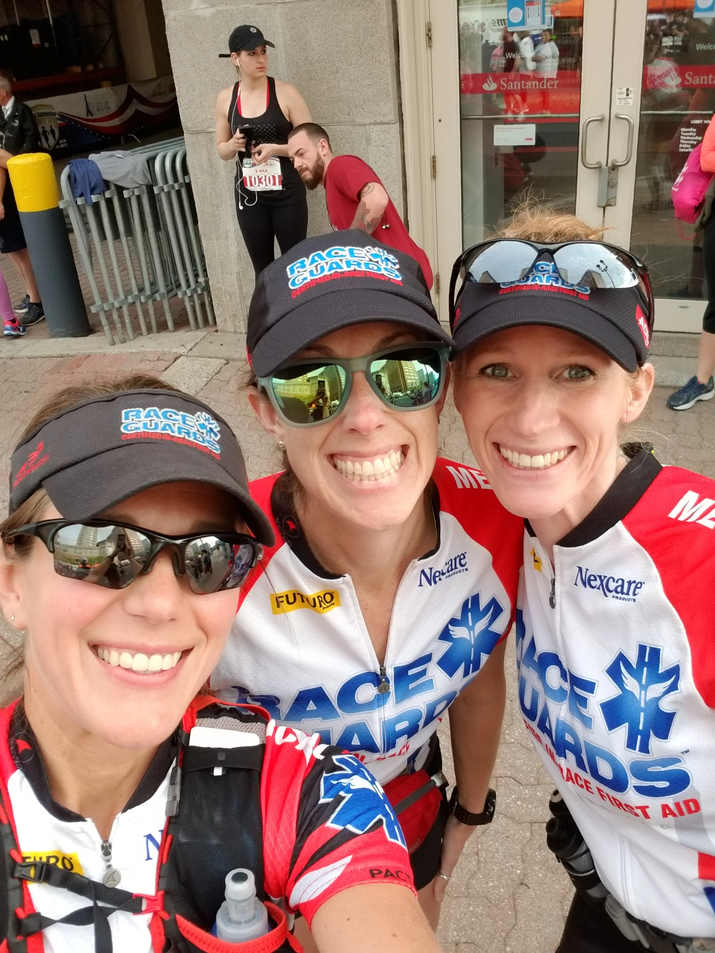 Lisa (right) with her partner and medical director Tracy Kilvinger (pictured left)