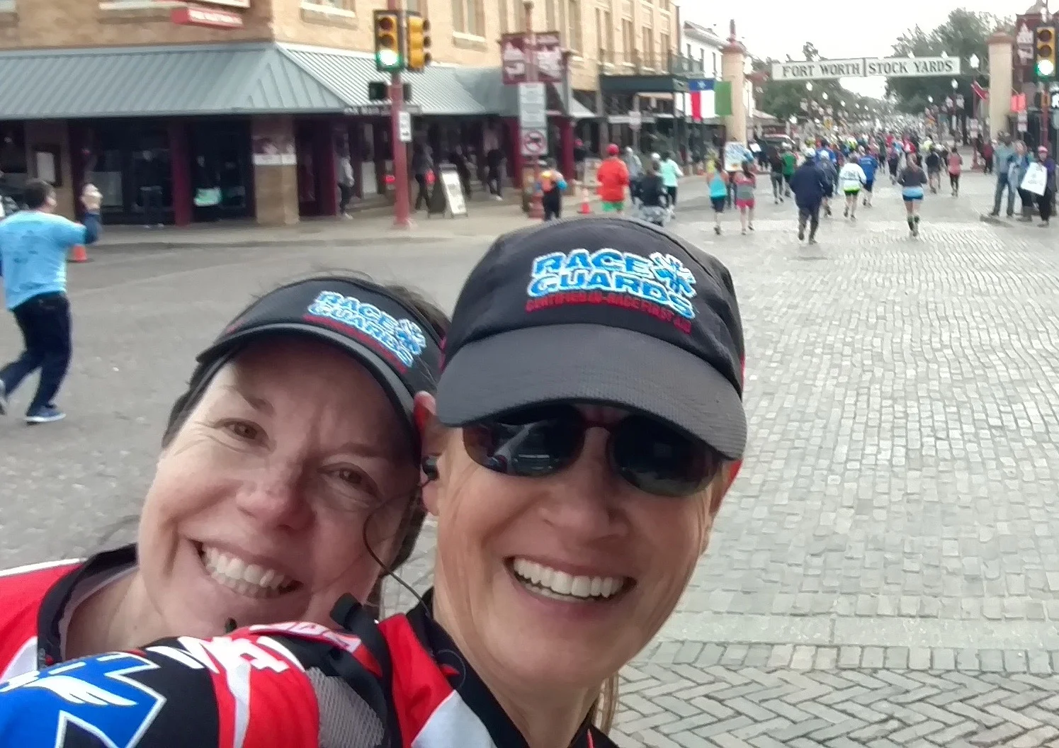 Smiles for miles: Mimi (left) with Dr Laura