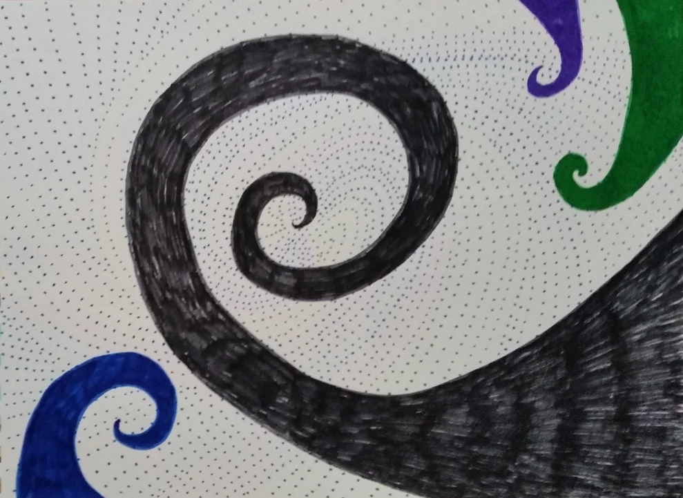 Zoom in: Spiraling again