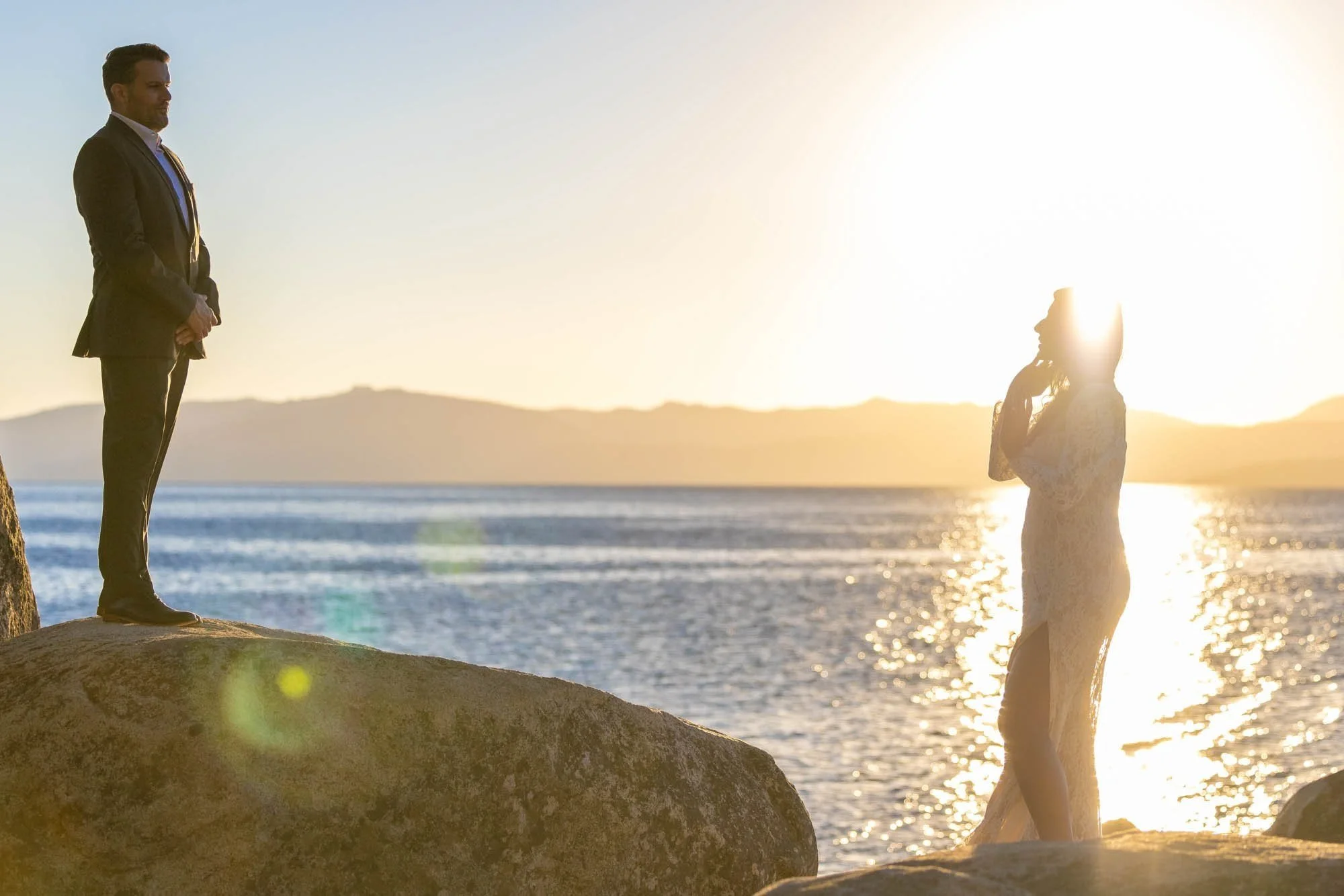 Lake Tahoe  Egagement Photos