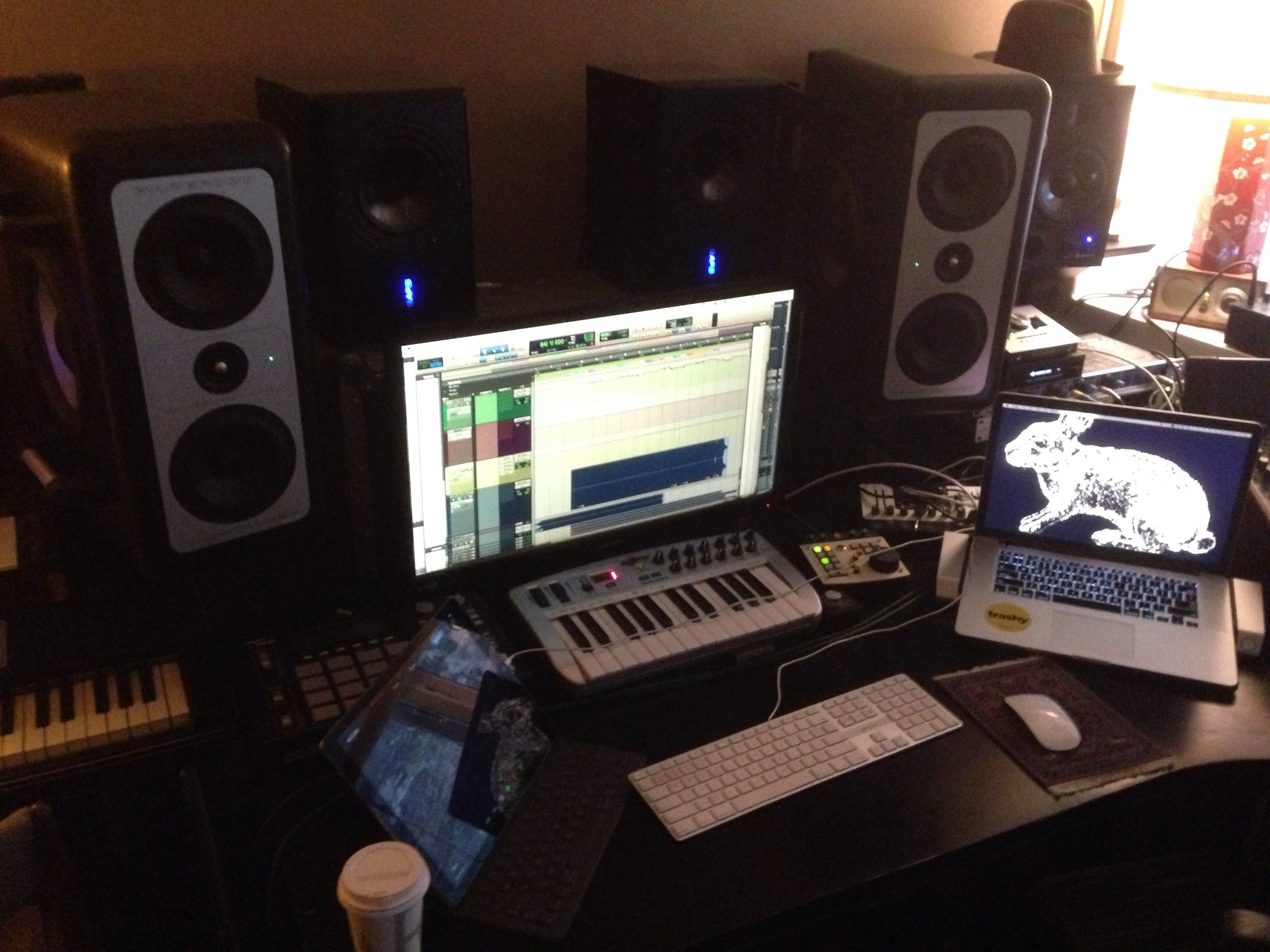 I usually use PMC speakers but I could not get any in Denmark. These barefoots's worked out great tho! 