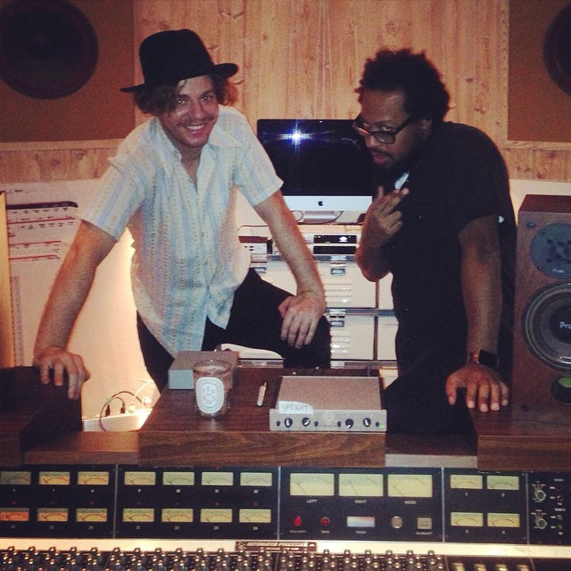 Om'Mas Keith and JEFF at Electric Lady Studios in NYC!!1