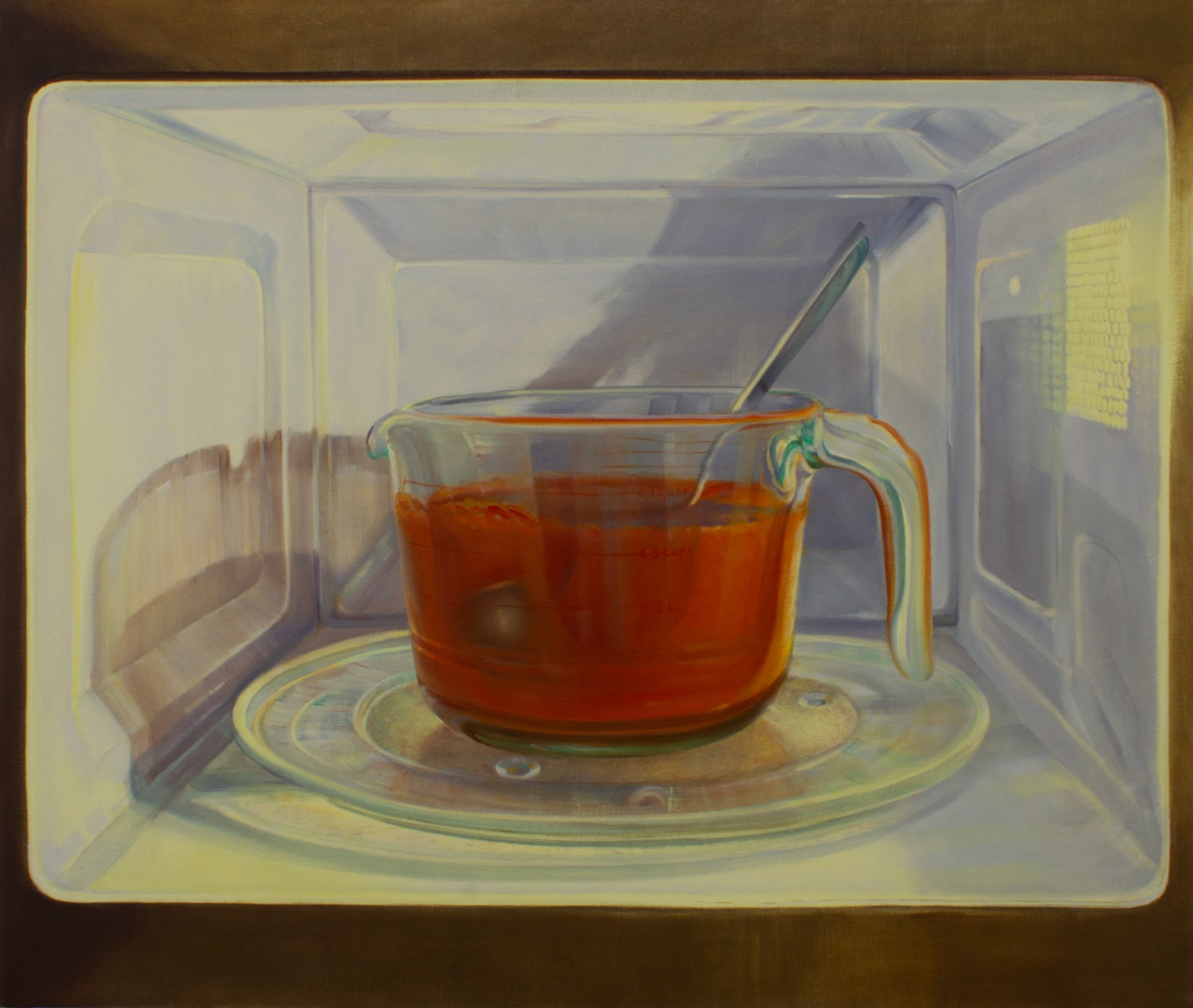 Snow Day oil on canvas 20” x 24,” 2023