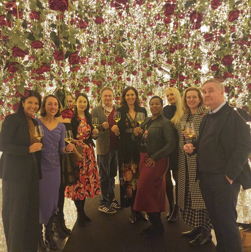 What a sparkling evening with @ferraritrento. Italian fine dining with a captivating group of writers from several countries in the spectacular atmosphere of one of Paris' finest places. 🥂