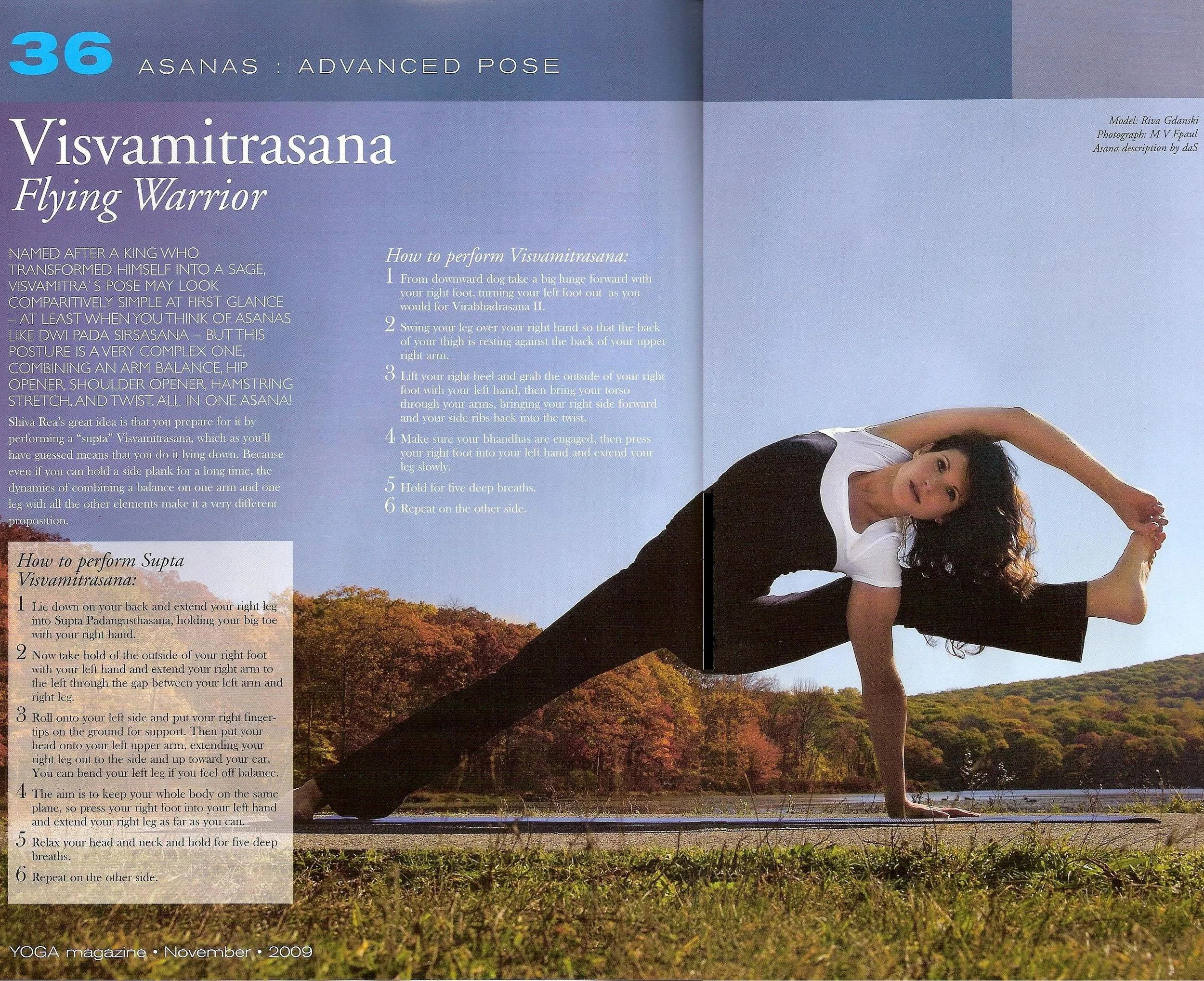 Yoga Magazine Nov 2009