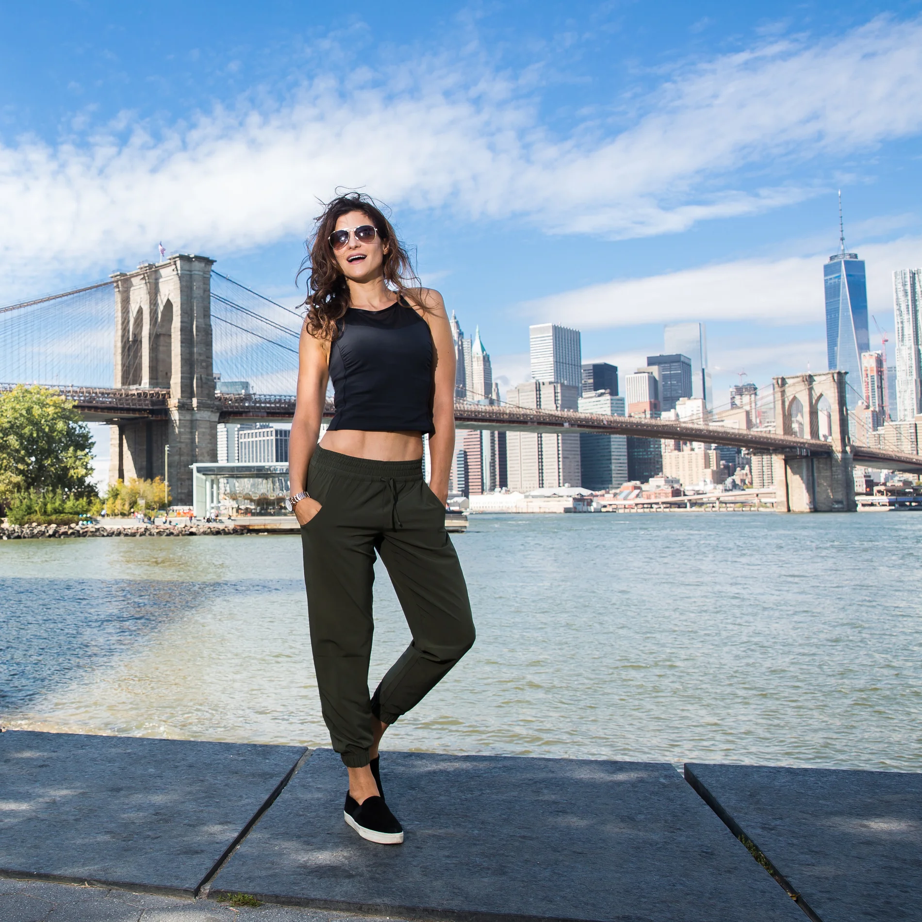 Wearing: the ‘Do Everything Cuffed Pant’ by Lucy Activewear
