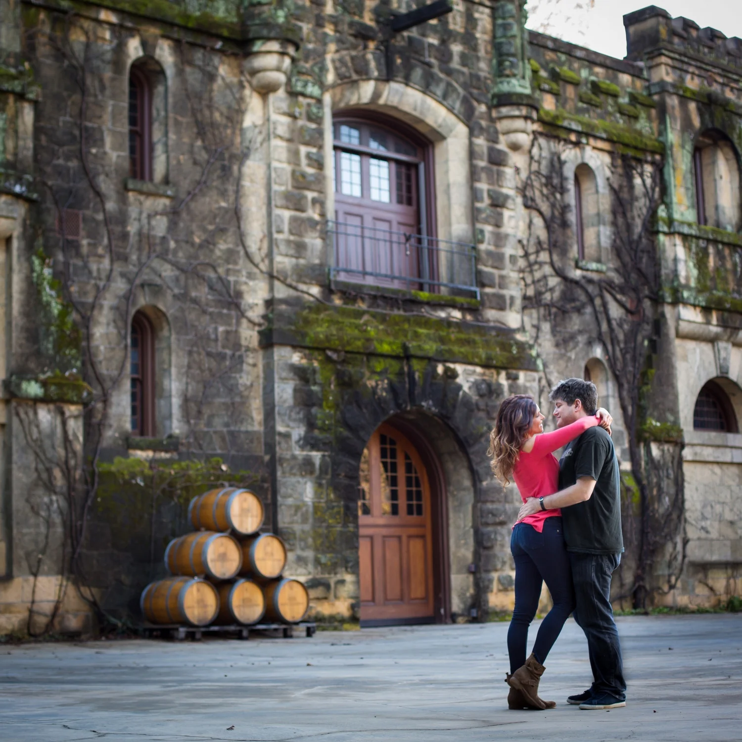 Chateau Montelena Winery in Napa Valley. Photography by Nathan Rose Photography