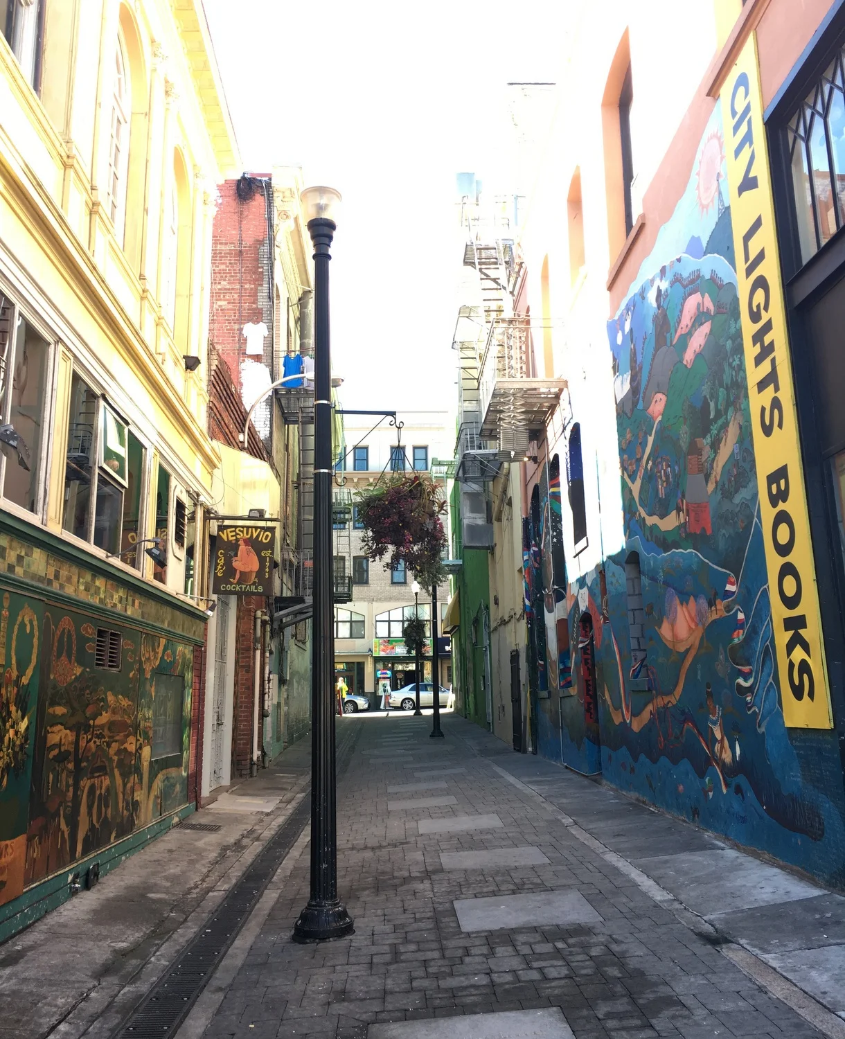 Jack Keouac Alleyway in San Francisco
